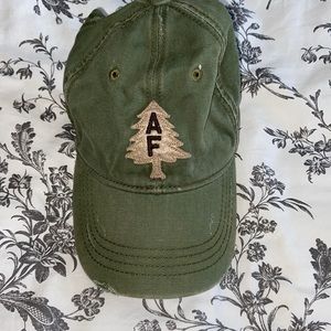 Green Abercrombie & Fitch baseball hat